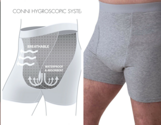 Kylie® Male Washable Incontinence Pants