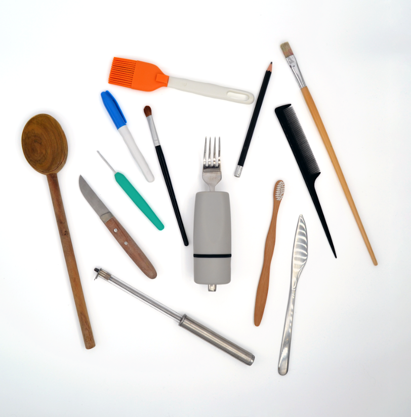 Grip-Free Paintbrush : all-purpose brush for arthritis